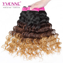 Top Grade Deep Wave Peruvian Ombre Hair